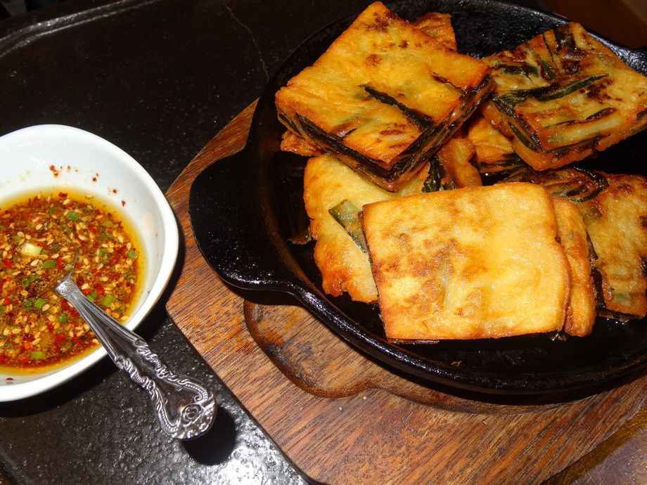 厚焼き海鮮チヂミ