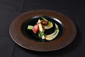 【至極の創作自然和食】熟練シェフの究極コースを上質な空間で。35種のお野菜と2種メインフルコース 全9品