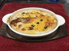 大エビグラタン　　糖質量約8g