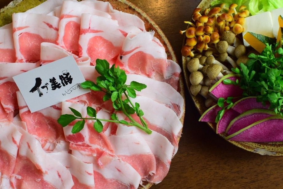 【店主イチ推し】じょーじぃずイブ美豚しゃぶしゃぶコース（飲み放題付）（5,000円）