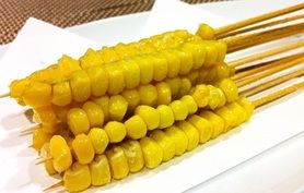 とうもろこしの串揚げ