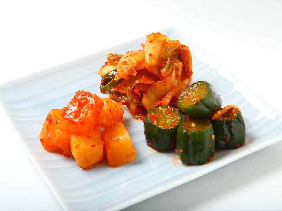 キムチ盛り合わせ（840円）