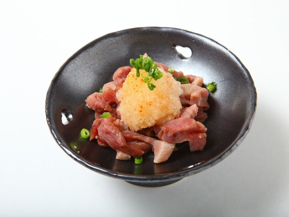 タン先ポン酢（480円）