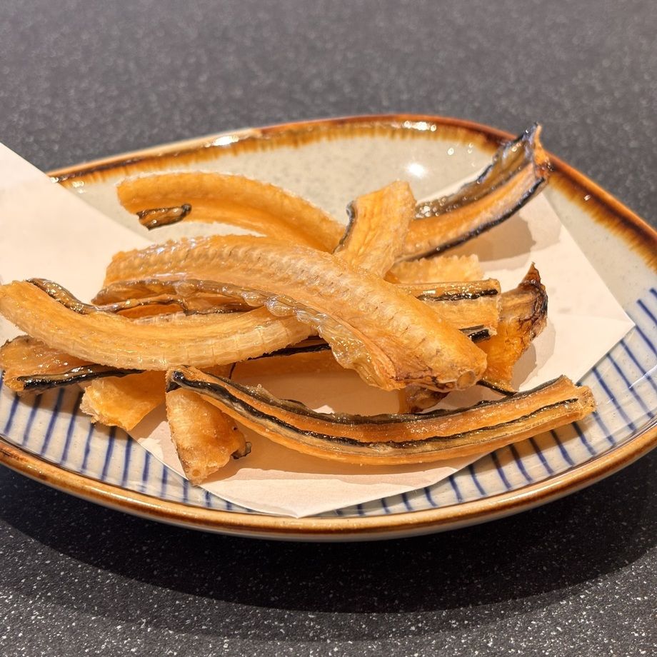 穴子の骨せんべい