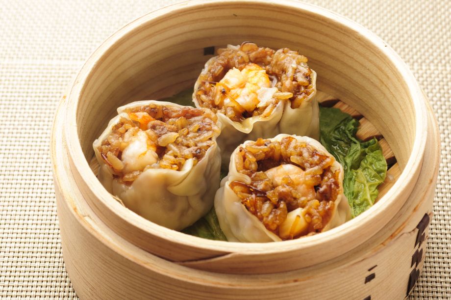 松茸入りもち米焼売