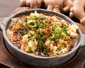 黒七味山椒の生姜麻婆豆腐