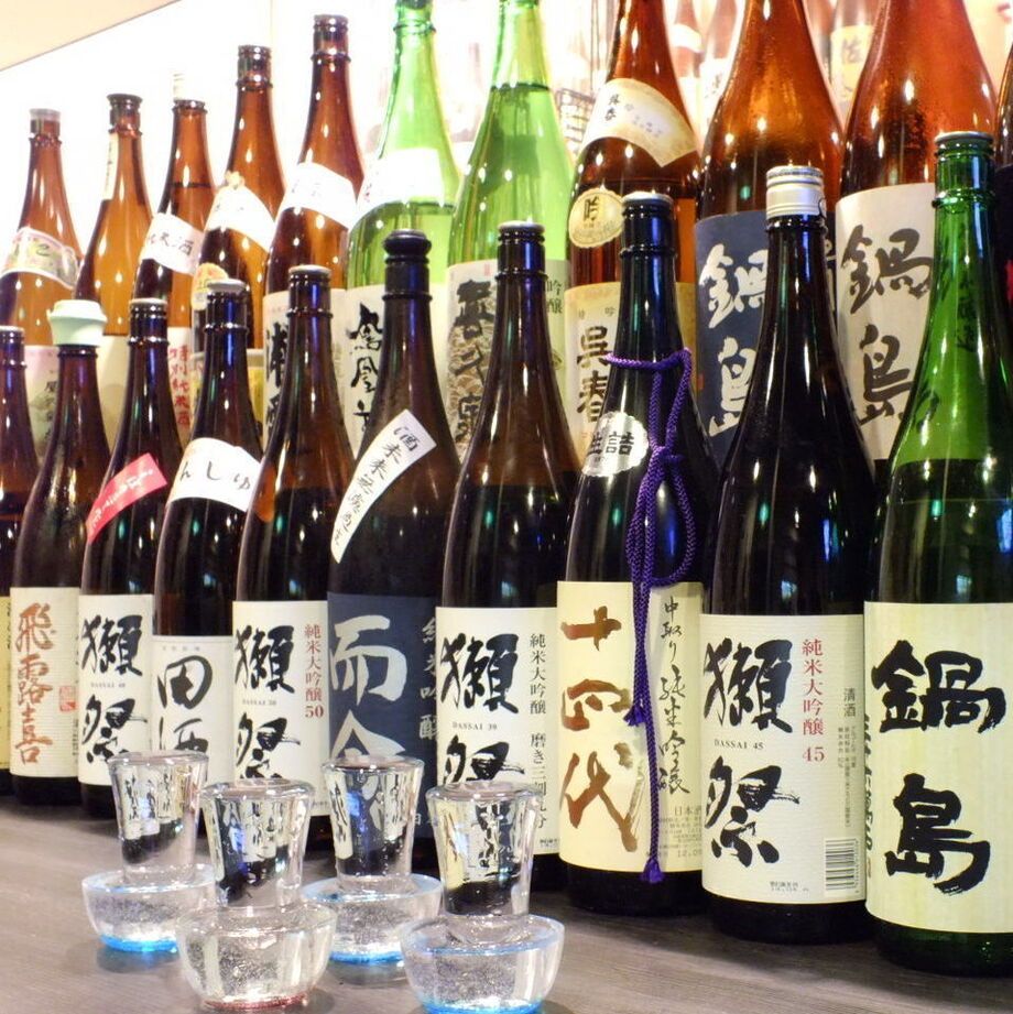 地酒３０種　お任せ飲み比べ【田酒・獺祭・飛露喜・而今・鍋島・花邑・花陽浴etc】