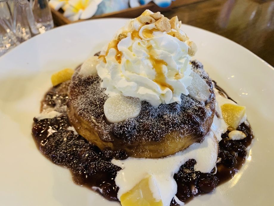 あんこマロンパンケーキ