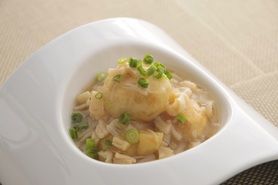 いか団子 ～干し貝柱のあんかけ～