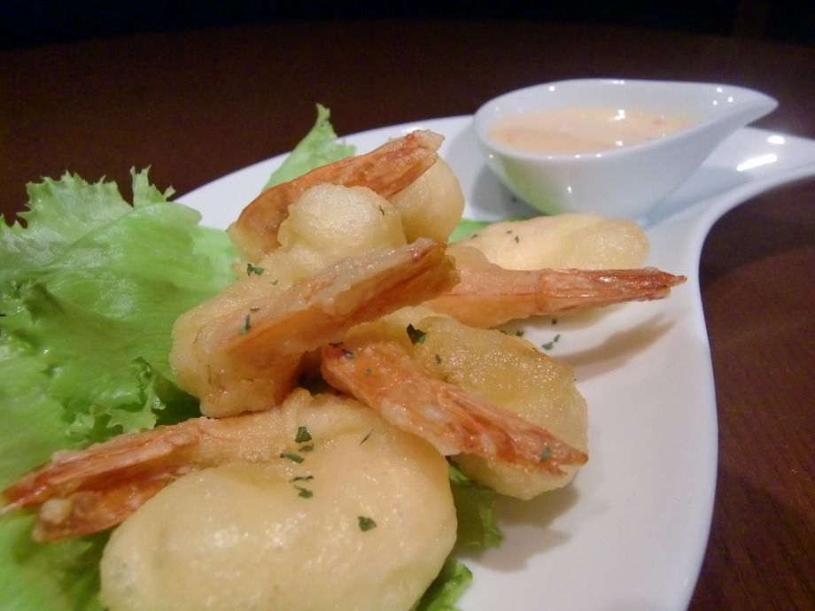 プリプリエビのフリット