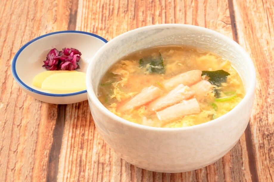 かに雑炊（800円（税抜727円））