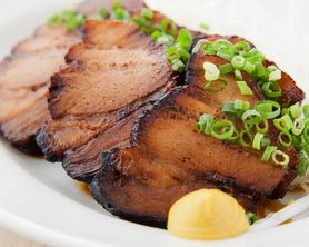 あっぷるとんの自家製チャーシュー