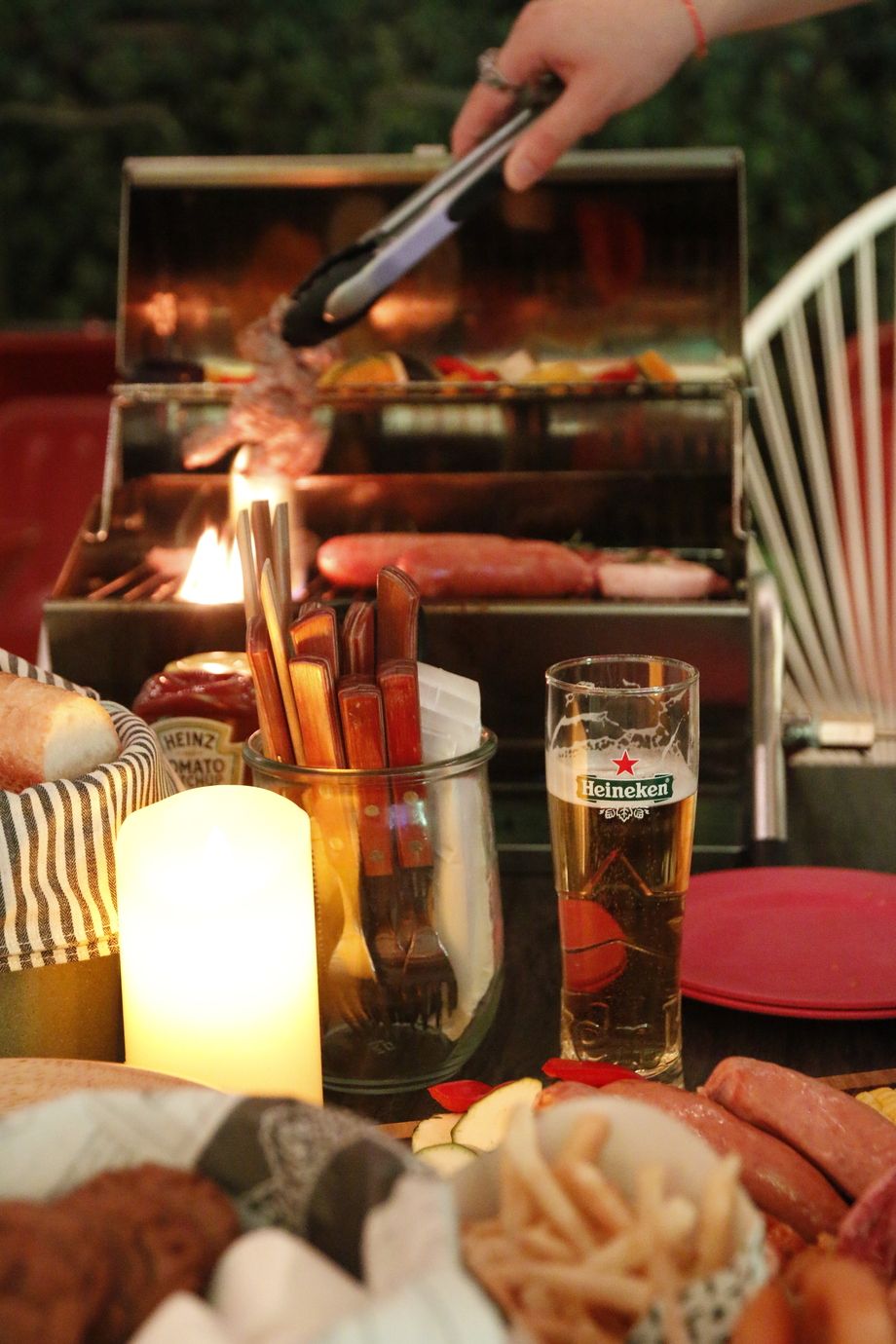 夏季限定【ディナーROOFTOP】銀座で手ぶらで「ガーデンBBQ」プラン　料理のみお一人様3800円　カクテルワゴンセット付お一人様5800円※飲み放題ではありません。