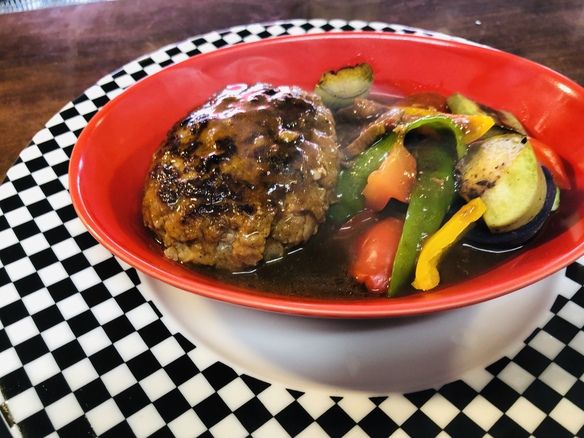 シチュードハンバーグ