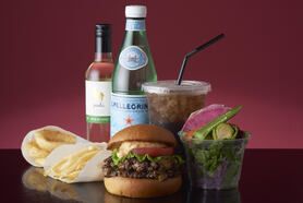 【A COMBO】シングルハンバーガー