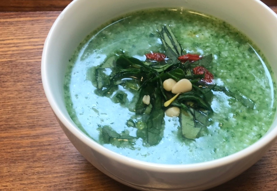 ベジ　翡翠粥（700円）