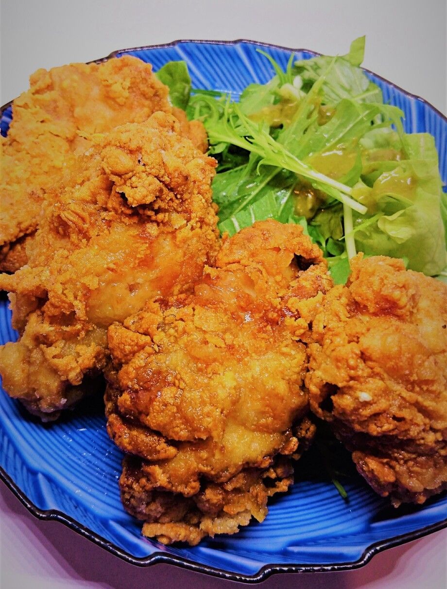 まさかのから揚げ