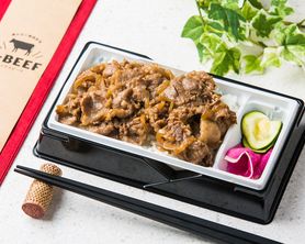 たっぷり牛バラすき焼き弁当