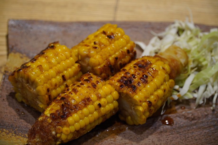 【焼き野菜】焼トウモロコシ（300円 （税抜））