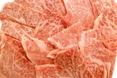 仙台牛・仙台黒毛和牛 霜降りカルビ（1200円(税抜)）