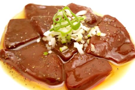 国産レバー（650円(税抜)）