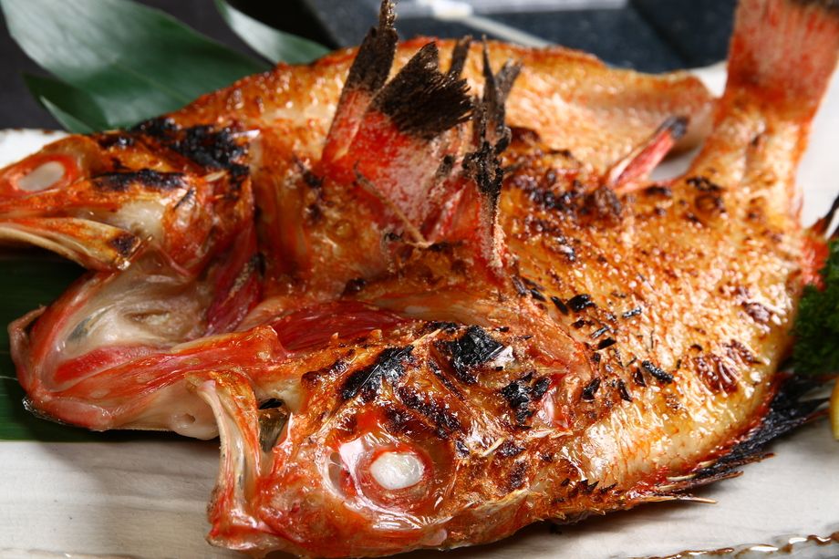 【焼き魚】キンキ炭火焼（5200円(税抜)）