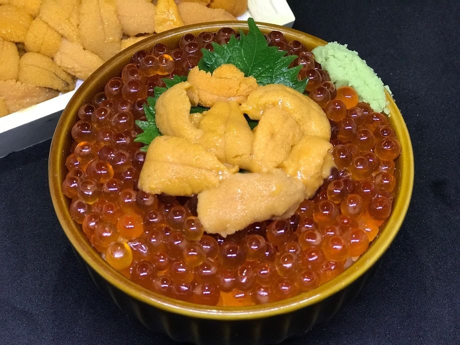 【料理】うにいくら丼（2580円(税抜)）