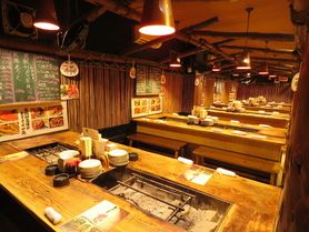 【春季】イロリ無し4500円春の宴会コース全8品（生付き150分飲み放題込）【個室・座敷】