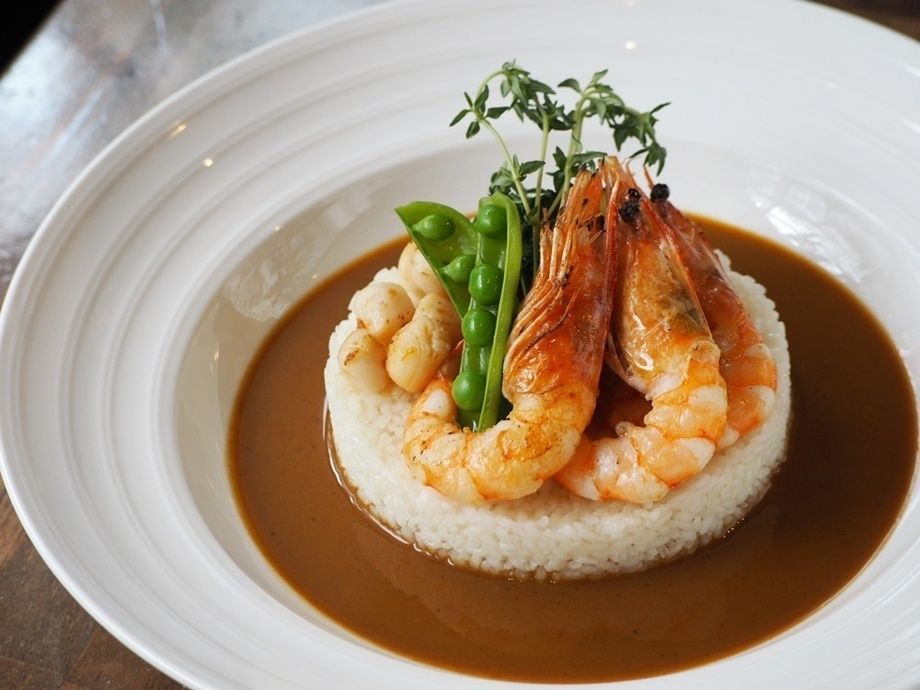 【フレンチカレー】天使の海老入りブイヤベースカレー（1,800円（税込））