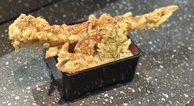 石巻一本穴子と海老の天丼