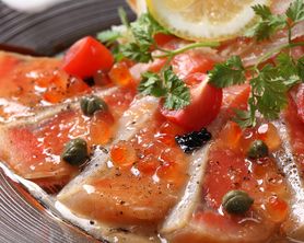鮮魚のカルパッチョ仕立て