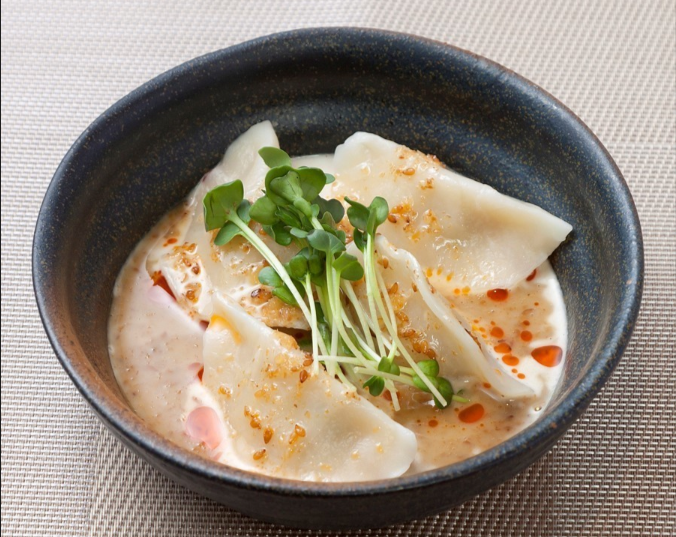 【茹で餃子】ごまだれ	