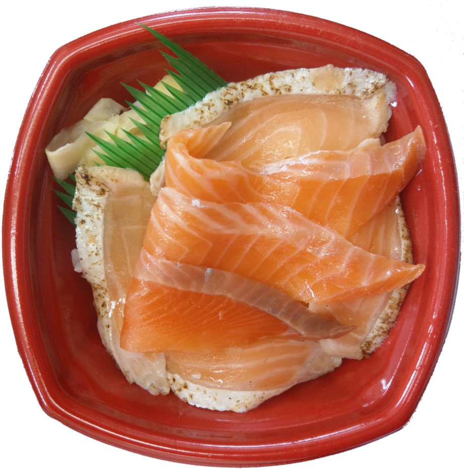 サーモン2色丼（並盛680円（税込）～）