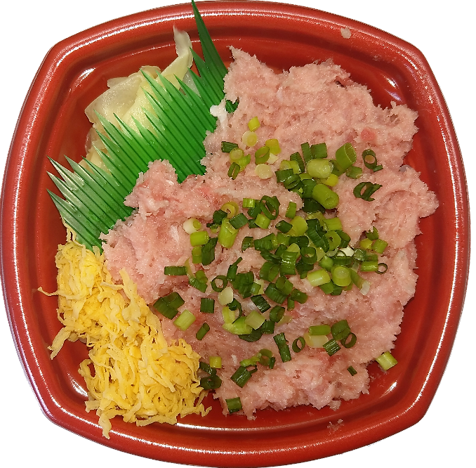 ねぎとろ丼（並盛680円（税込）～）