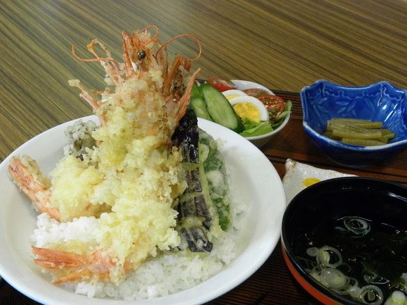 大海老天丼