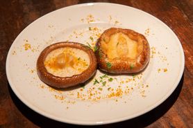 京都産！生しいたけのソテー～からすみがけ～