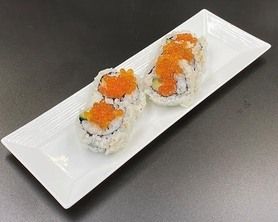 サーモンといくらの親子ロール