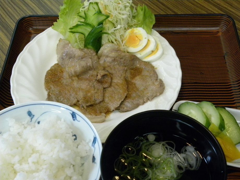 生姜焼定食