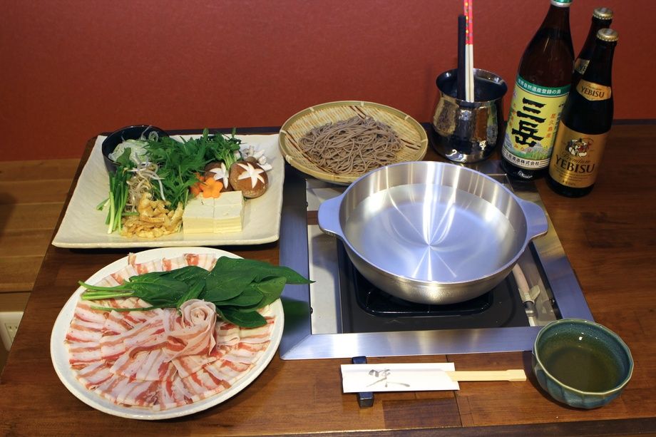 鹿児島産黒豚しゃぶしゃぶそばつゆ仕立て