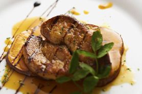 フォアグラソテー　オレンジバター