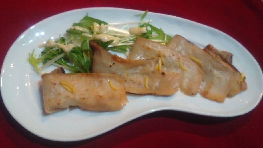 エリンギの味噌漬け炙り！