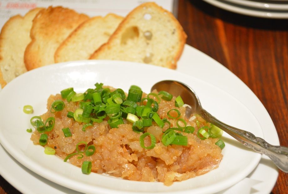 洋風ねぎとろのカルパッチョ（780円（税抜））