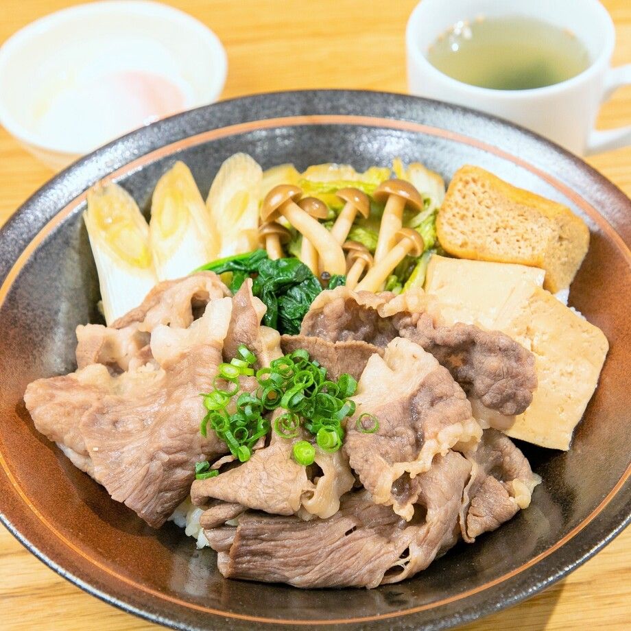 黒毛和牛すきやき丼