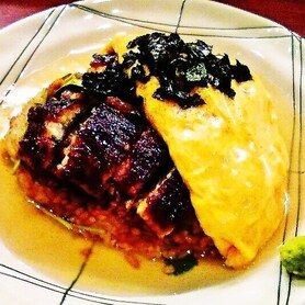 うなぎのオムライス