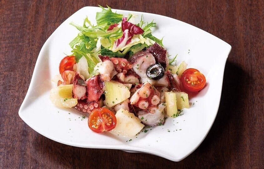 タコとセロリのイタリアンマリネ（830円(税込み913円)）