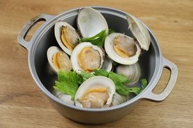 基本の白ワイン蒸し