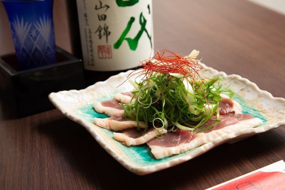 京鴨ロースと九条ネギの炙り