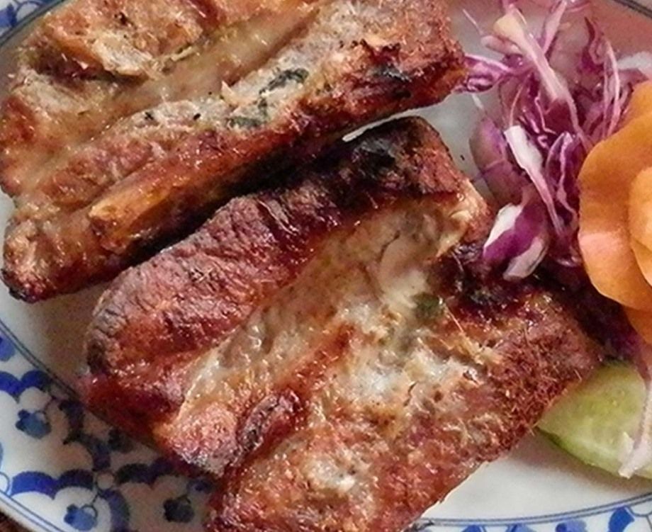 ซี่โครงหมูย่างตะไคร้