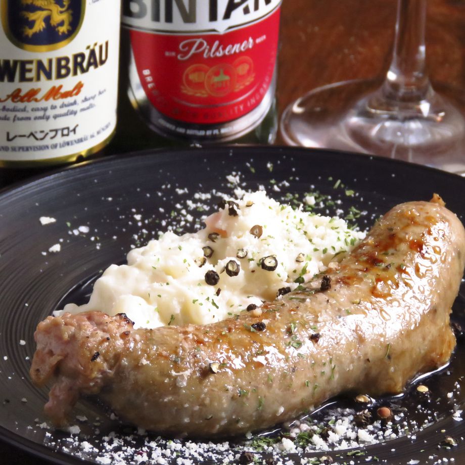 【ジビエ＆レア肉】鴨の自家製ソーセージ（1本）