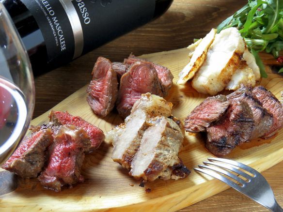 【ジビエ＆レア肉】Sous-solの肉盛り 5種